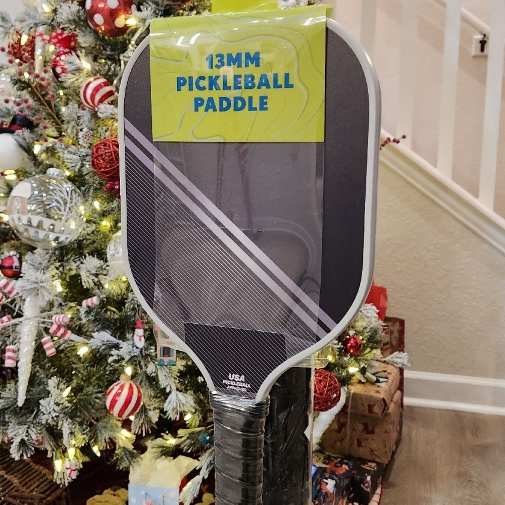USA 13mm Pickleball Paddle - Black and Yellow